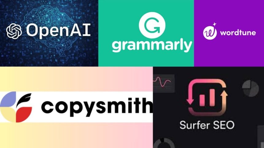 Top 5 AI tools for content writing