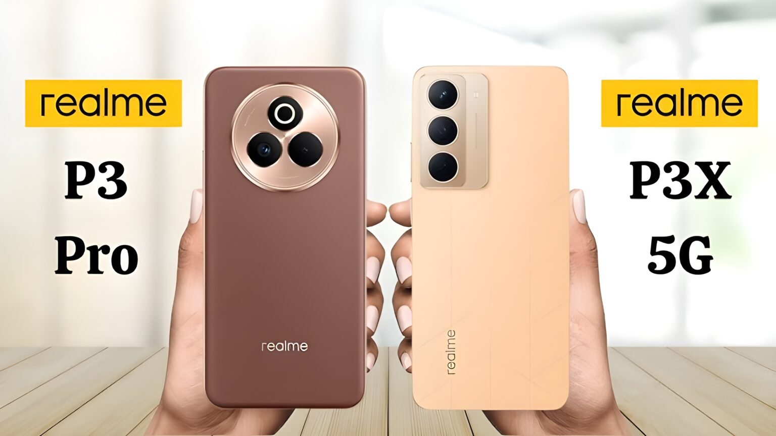Realme P3 Pro 5G and P3x 5G Launched